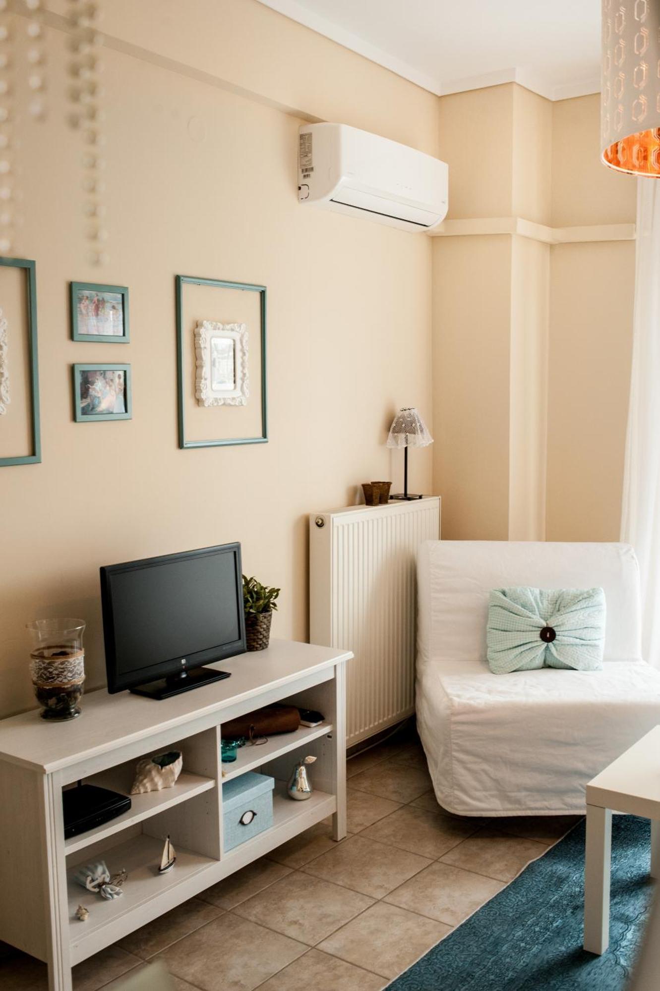Peraía Sea View Flat 아파트 외부 사진