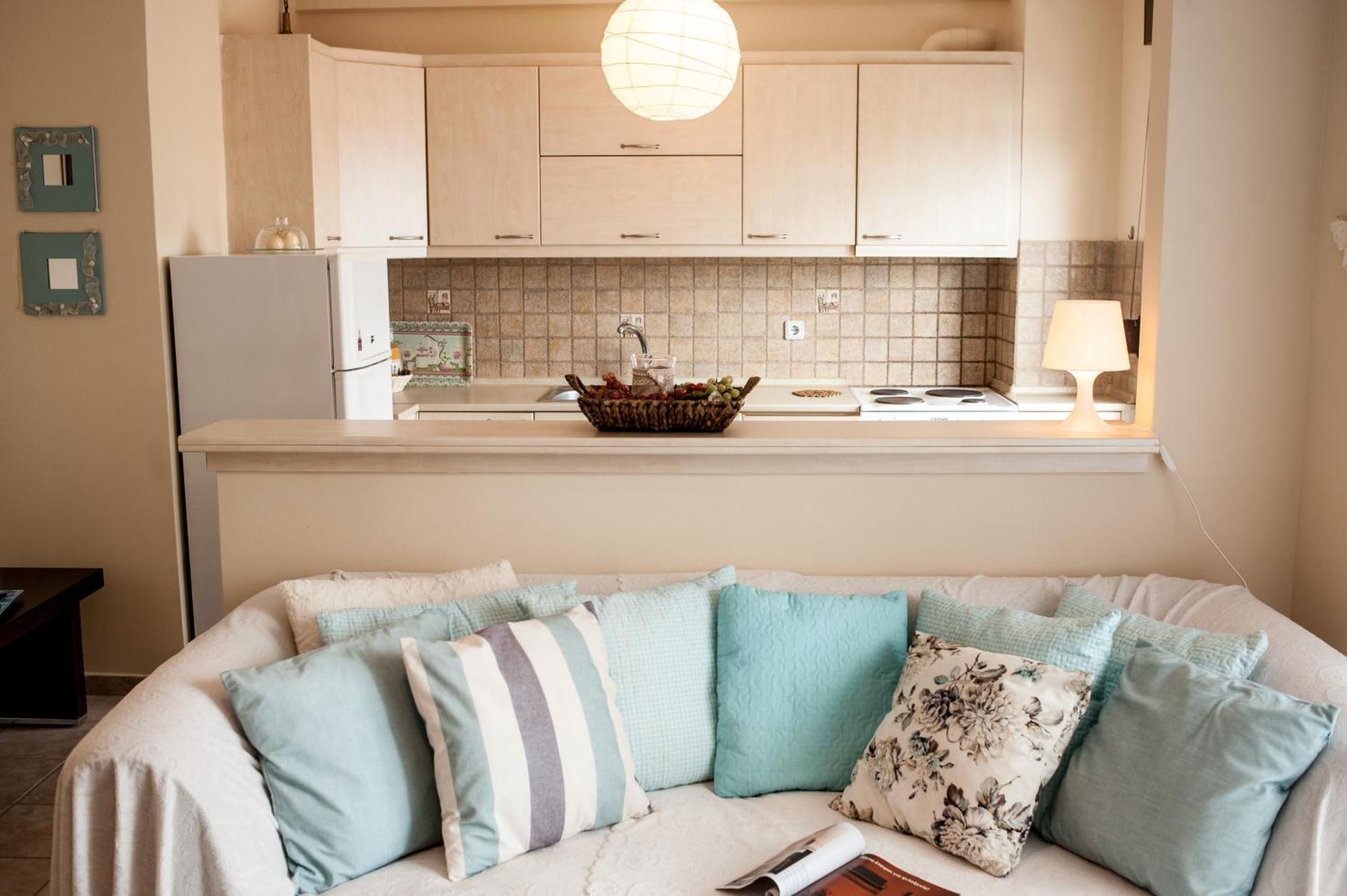 Peraía Sea View Flat 아파트 외부 사진