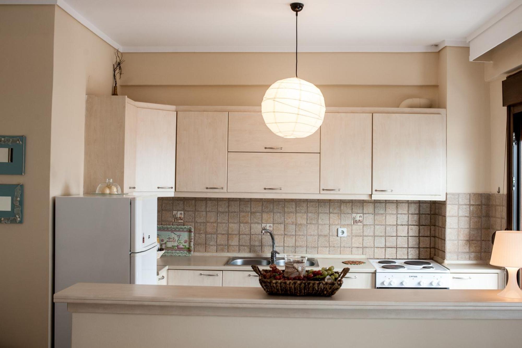 Peraía Sea View Flat 아파트 외부 사진